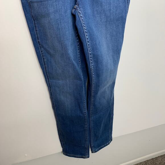 Madewell Skinny Bib Overalls in Santiago Wash Stretch Womens XS - Picture 9 of 14